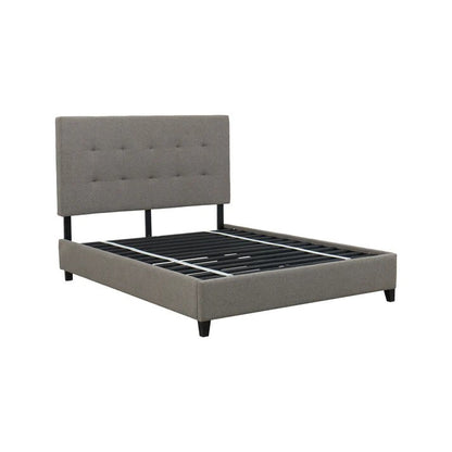 Tufted Upholstered Bed Frame